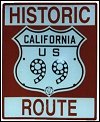 [Historic US 99 Sign]