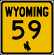 Wyoming State 56 Shield
