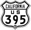 Old Style US 395 Shield