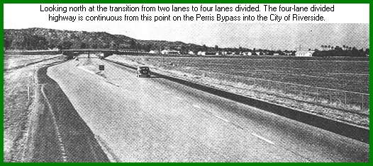 1954 picture of US 395 expressway
