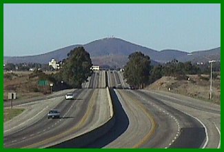 Old US 395 at San Clemente Canyon, 1997